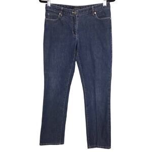 Josephine Sport Dark Wash 5 Pocket Cotton Blend Ankle Jeans Women's Size 8P